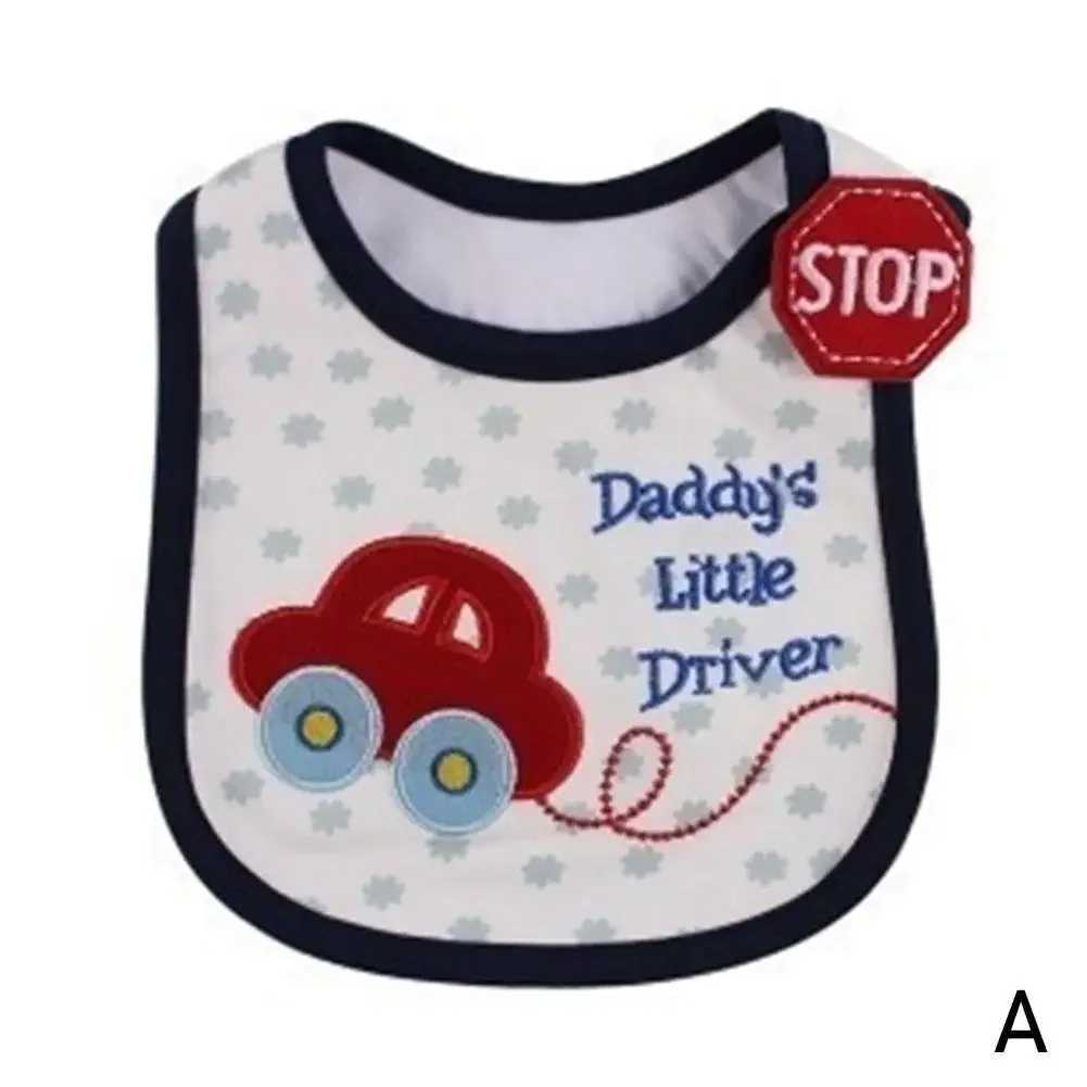 Bibs Burp Cloths Feeding Baby Bibs Cute Embroidered Sleeveless Bibs For Baby Girl Bib Saliva Boy Burp Cloths Things CartoonL4812