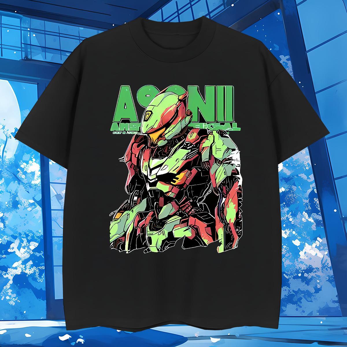 Designer robot T Shirts Men Beach Men Tees 100% Cotton 230g 2024 New Crew Neck Oversized 4XL Tops Shirt