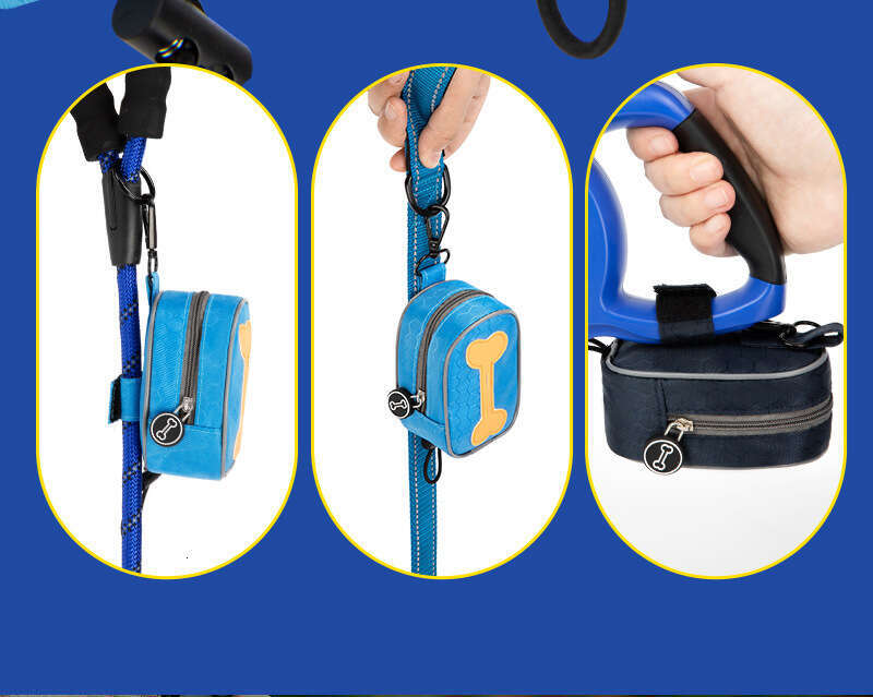 Pet Waste Dispenser - Dog Poop Bag Holder with Toilet Storage for Garbage Bags