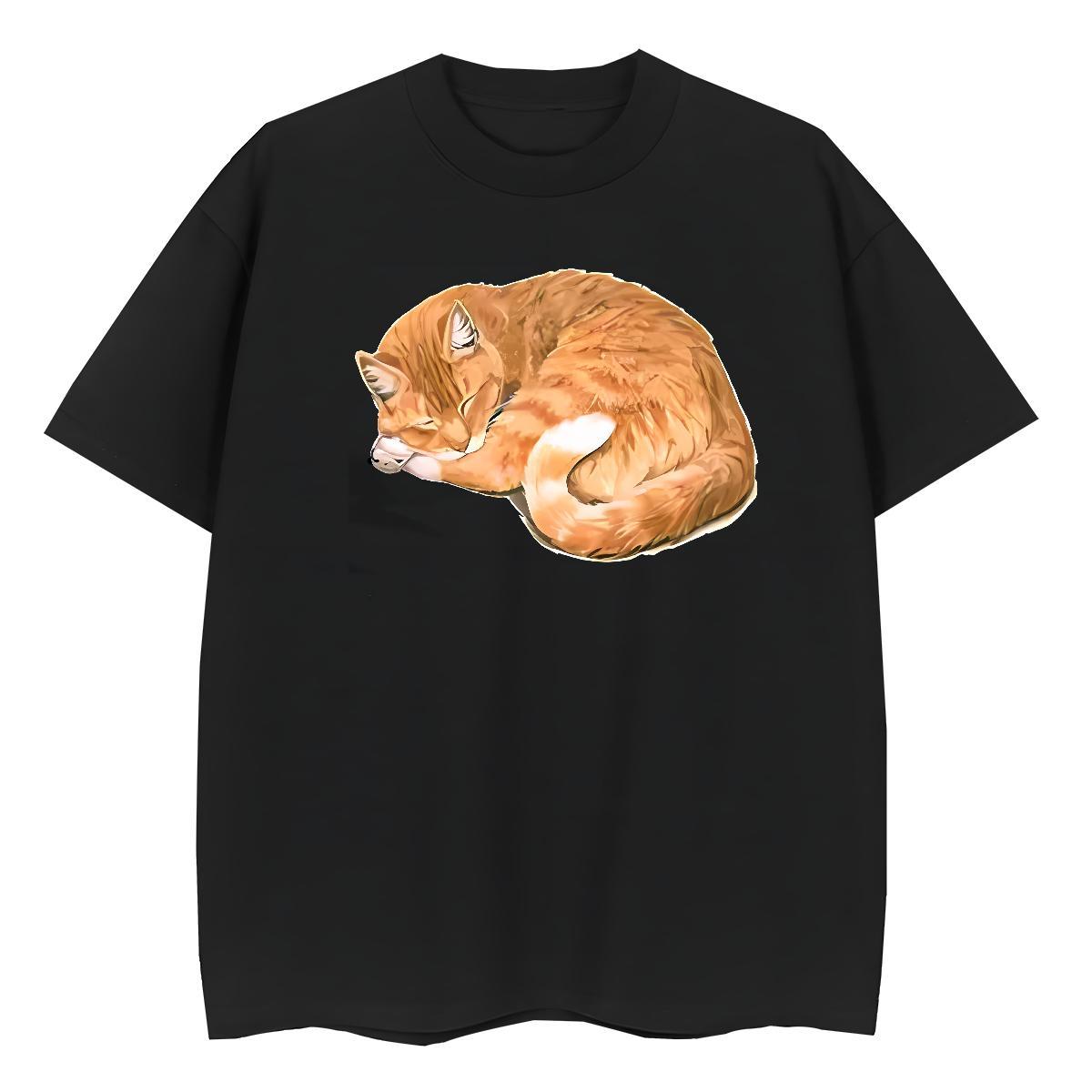 Popular T-Shirts cute Round Neck Short Sleeve Street wear Hip Hop Custom Print Oversized 230g 100% Cotton Men Tops Tees New Tshirts