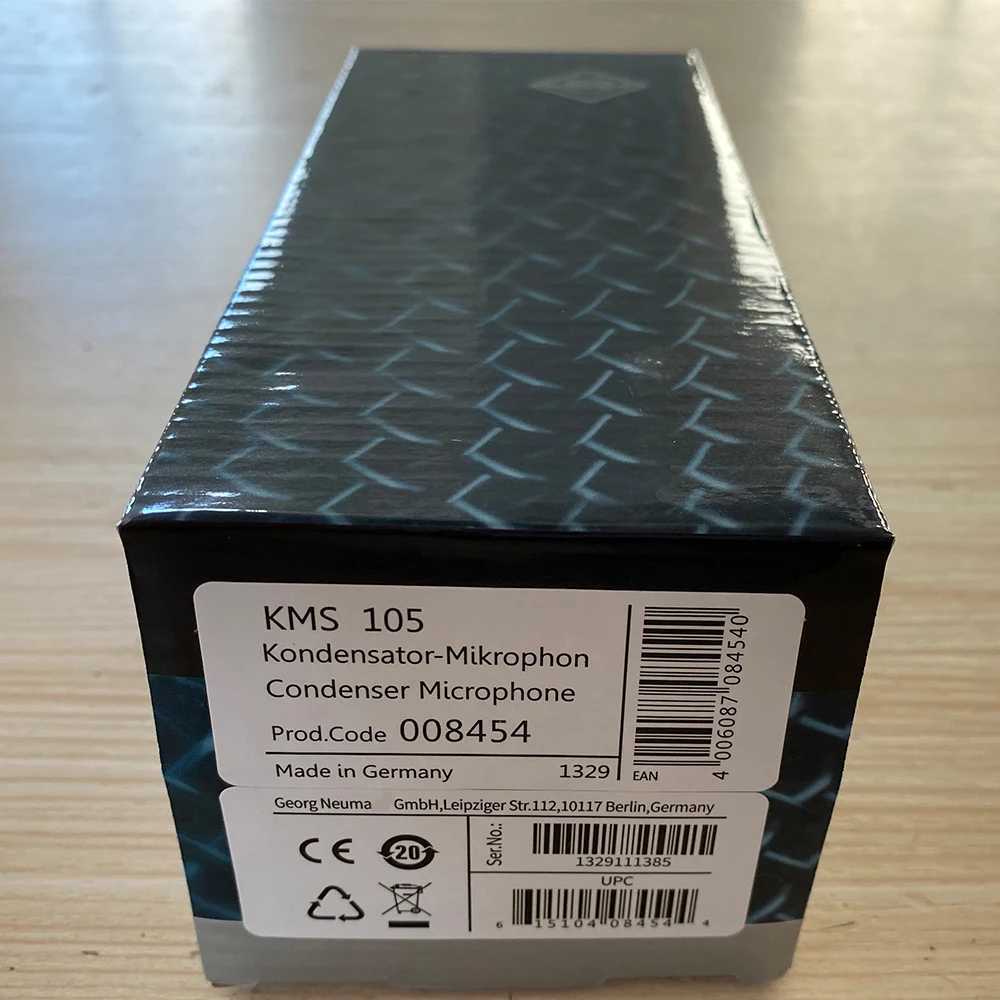 Free Shipping KMS105 Microphone kms 105 Supercardioid Vocal Mic Condenser Microfonos audio broadcast singing Recording Studio CL240813