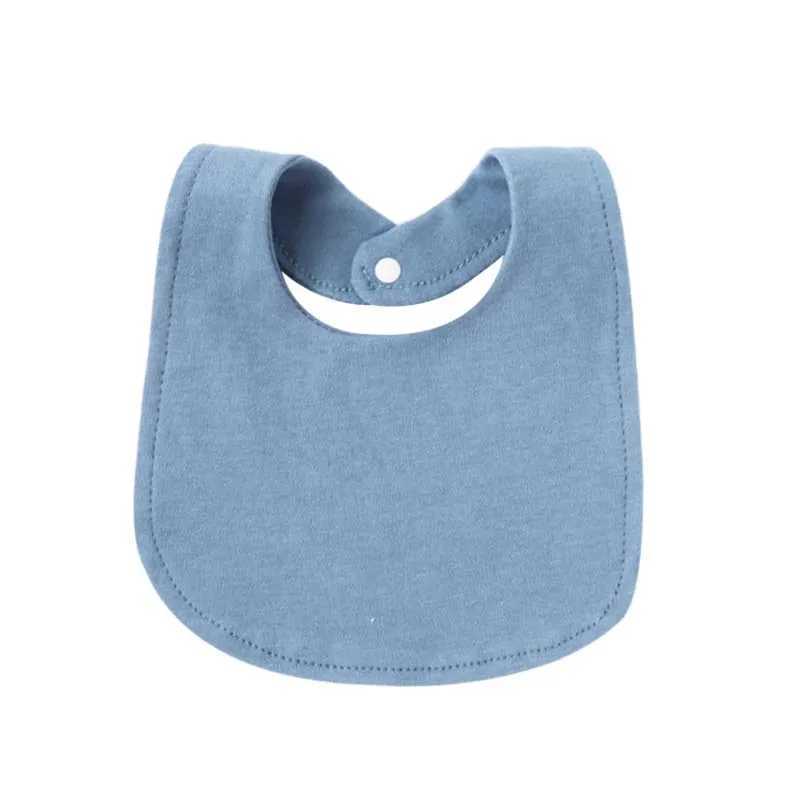 Bibs Burp Cloths Cotton Newborn Baby Bibs Cute Print Kids Baby Saliva Towel Solid Color Newborn Burp Cloths for Girls Boys Feeding AccessoriesL4812