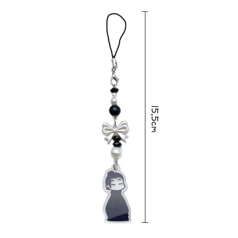 Anime Jujutsu keychain role-playing Geto Suguru Satoru Gojo matching JJK mobile charm accessories pendant keychain bag decoration jewelry W240808