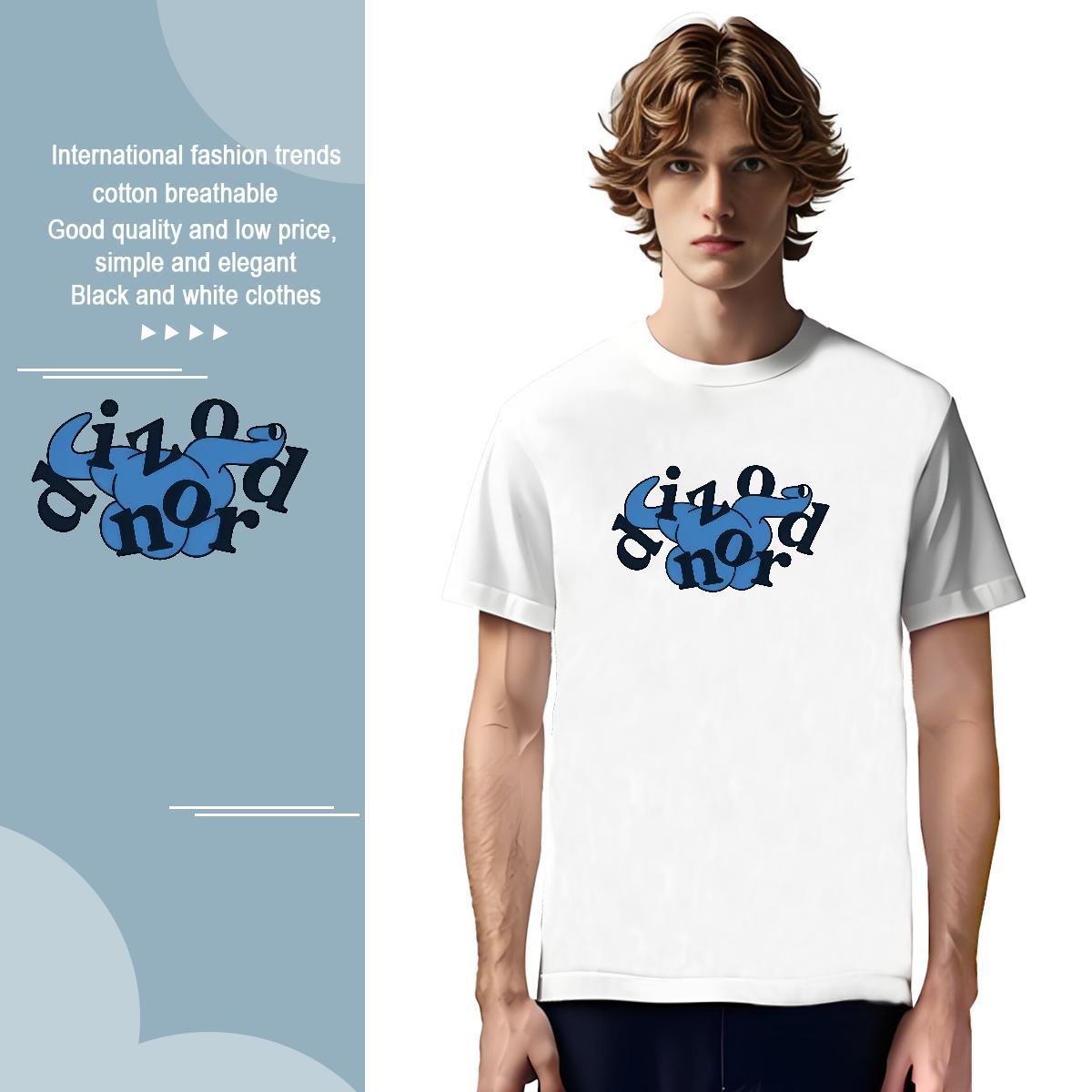 TOP Quality cartoon T shirt Casual Couples T Shirts 230g Pure Cotton Wholesale Short Sleeve O-Neck Custom Print Plus Size Tees Shirts