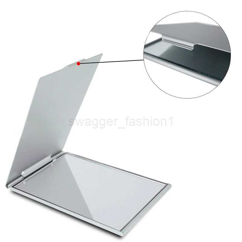 Small Sizes Folding MakeUp Mirror Rectangle Ultra-thin Pocket Mirrors Personalised Portable Compact Folding Cosmetic MirrorsXJ240813
