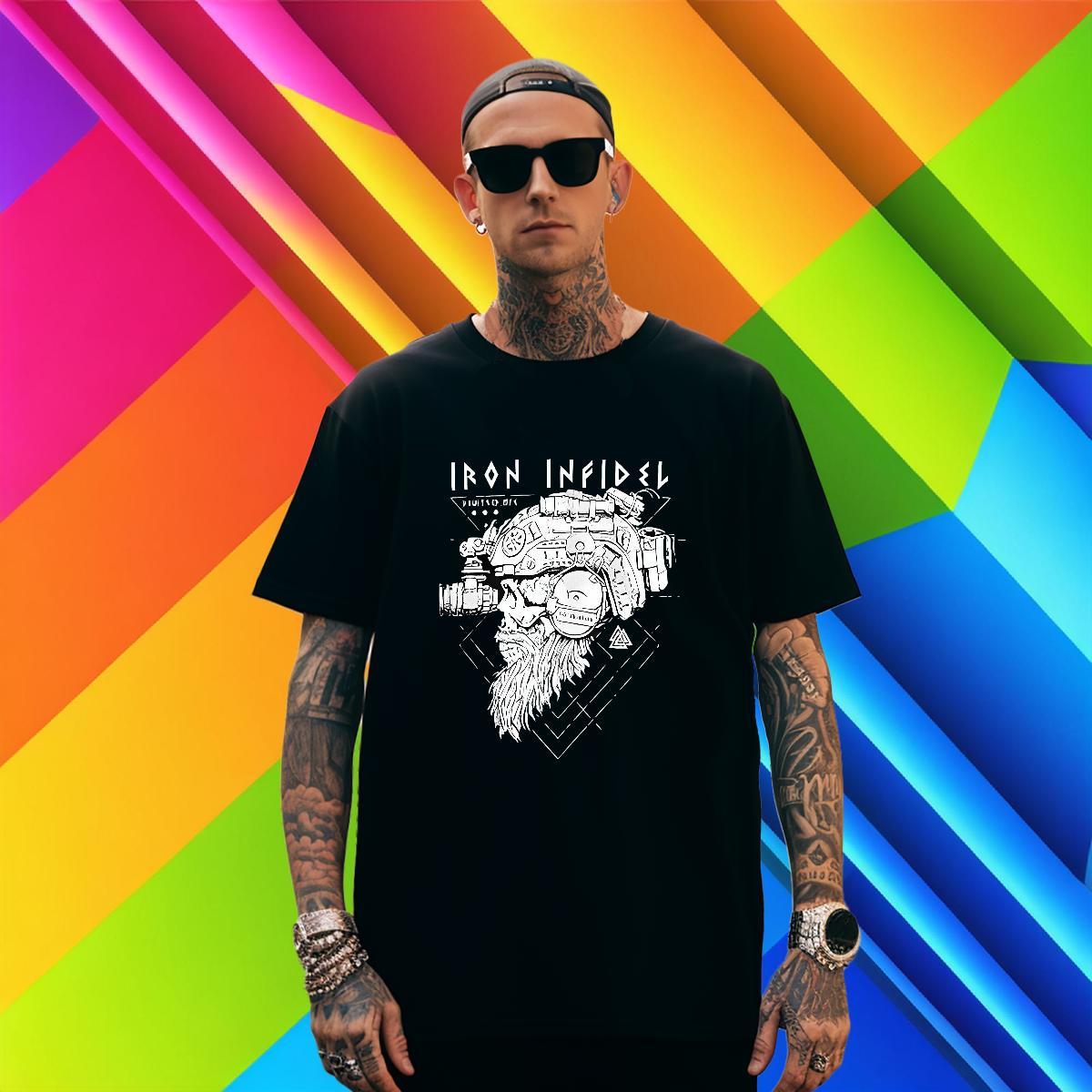 Mens T Shirts 230g Pure Cotton Lines Street wear Hip Hop Short Sleeve O-Neck DIY Logo Oversized Men Tops Tees Fashion New Cool Tops Shirt