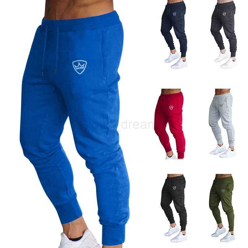 Mens fashion printed jogging pants jogging pants side pockets elastic comfortable Casual Solid Color daily Slim Pants S-3XLXJ240813