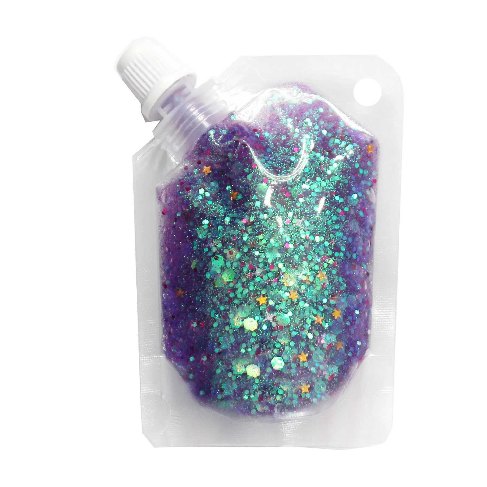 40ML face jewelry eye shadow shimmer pigment body face glitter sequins gel eye cream glitter skin holiday cosmetics glitter W240812