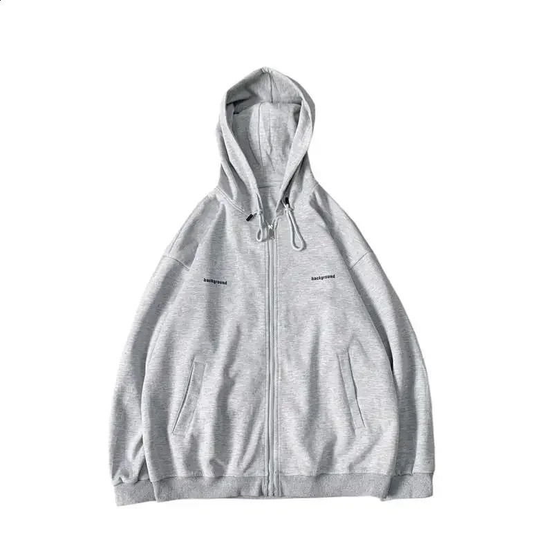 Zip Up Hoodie Sweatshirts for Men Women Harajuku Tracksuit Streetwear Casual Fashion Clothes Techwear Y2k Vintage 240812