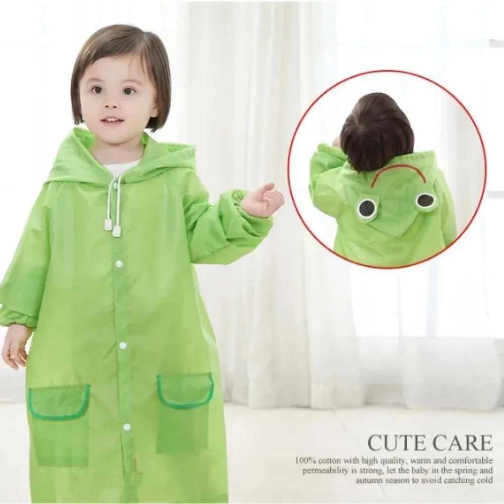 Children Raincoats Animal Style Waterproof For Children Folding Rain Coat Outdoor Waterproof Kids Raincoat Boys Girls Rainwear Y240810