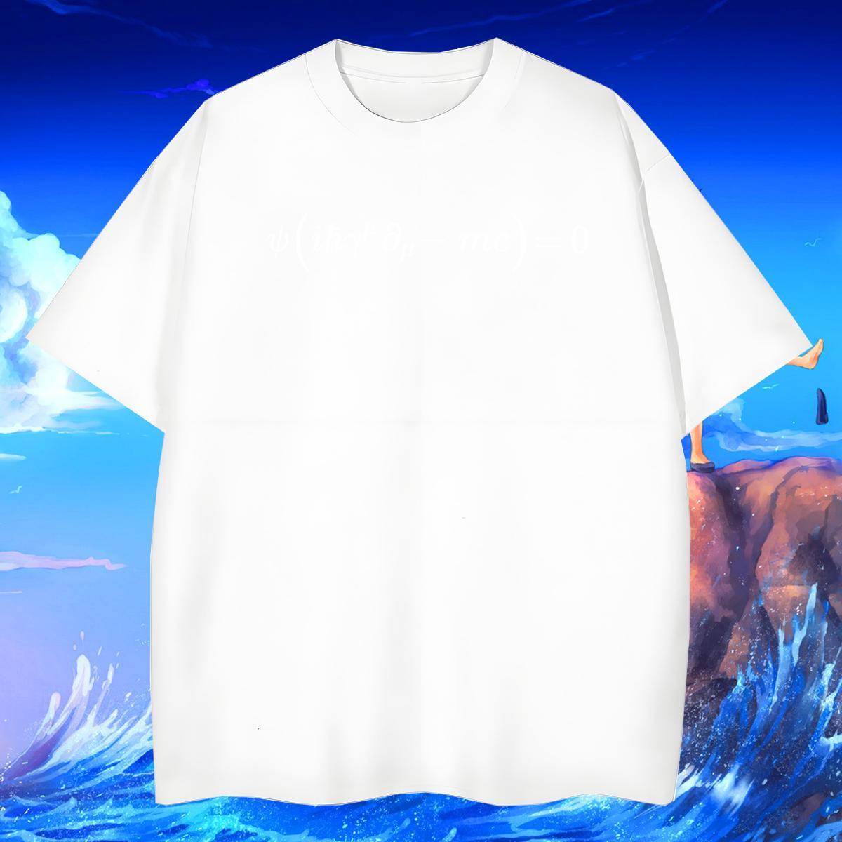 Wholesale Tshirt for Man Woman Casual 230g Cotton DIY Printed Breathable Crew Neck math Men T Shirts Casual New Tops Tees