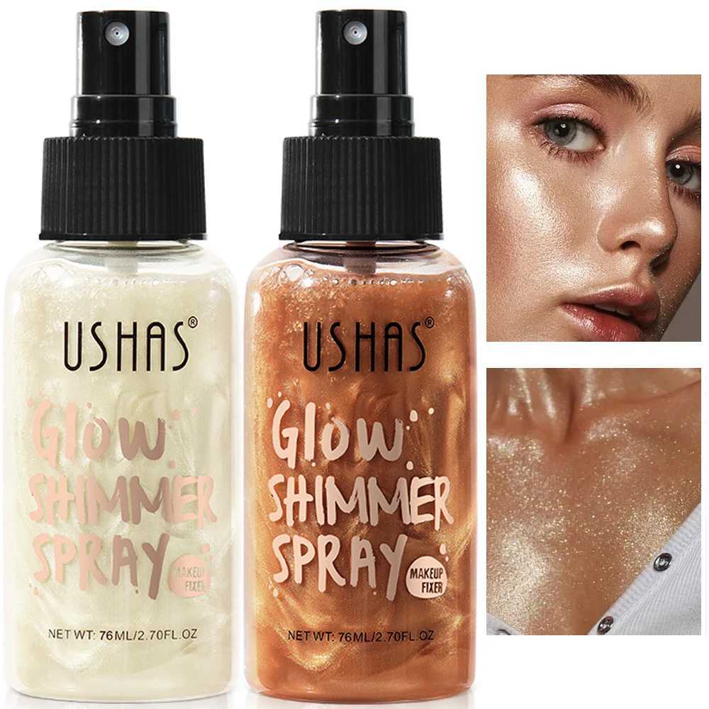 Body Glow Liquid Highlight 4 Colors Facial and Leg Contour Bright Illuminator Highlight Sparkling Mist Highlight Amazing Makeup W240812