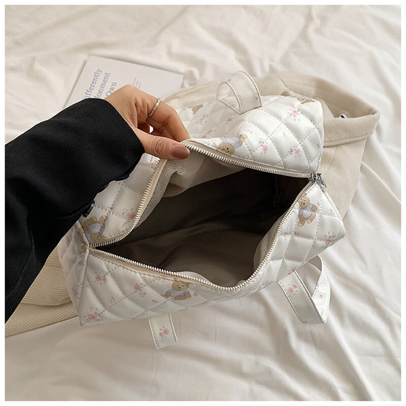 Women's Fashion Shoulder Class Large Capacity Student Tote Commuter Handbag Women Diaper Bag