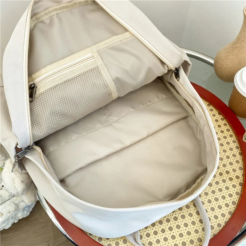 Multi functional womens backpack highquality youth waterproof suitable for teenagers girls and school shoulder bags 240813