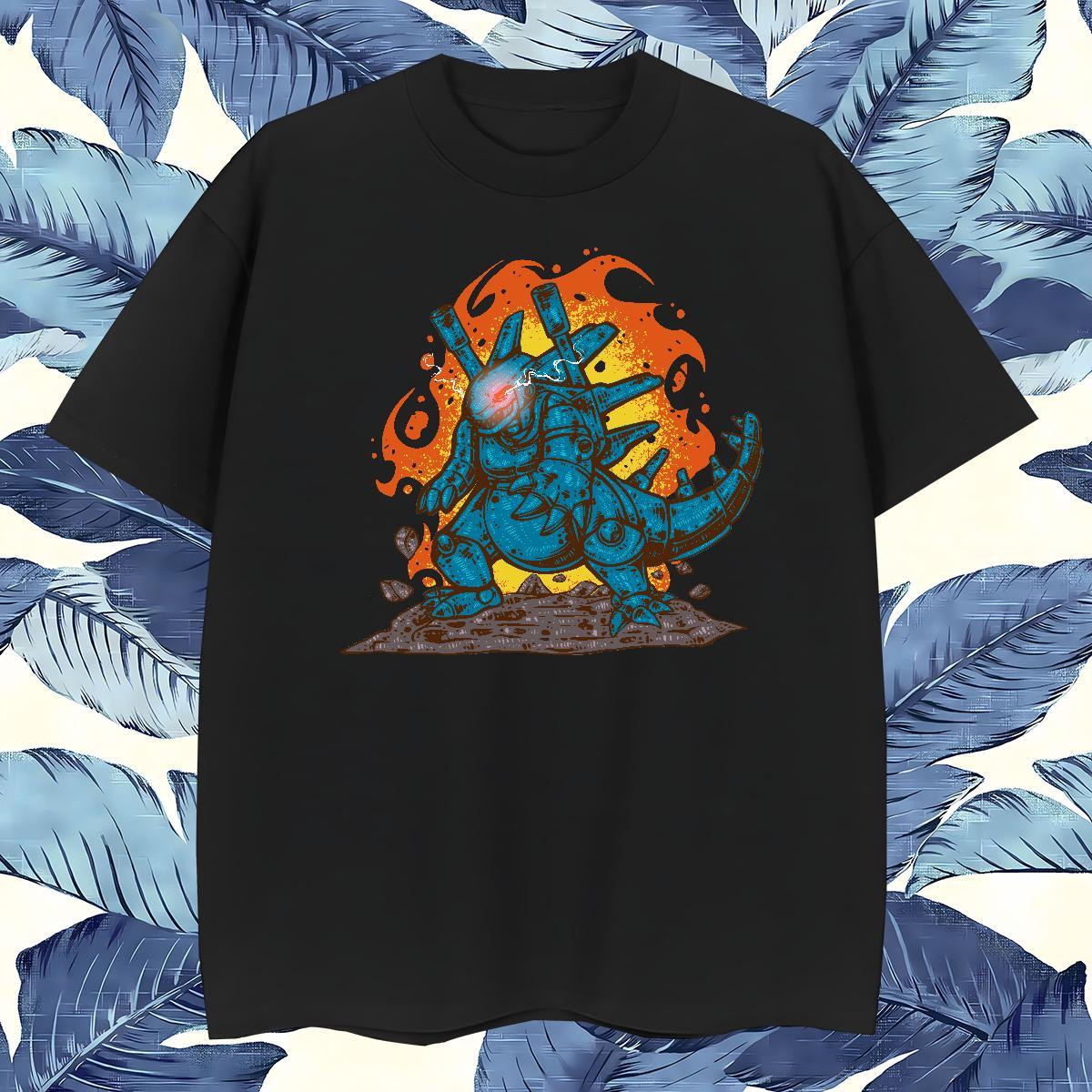 Unisex Man T Shirts dinosaur Breathable Short Sleeve Hip Hop DIY Logo Oversized 230g Cotton Men Tshirts New Designer Wear