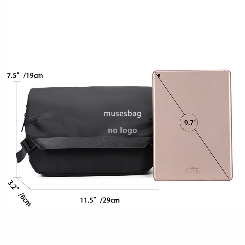 Men's large capacity single shoulder outside riding crossbody bag Fashion simple travel bag men's casual messenger bag men's style