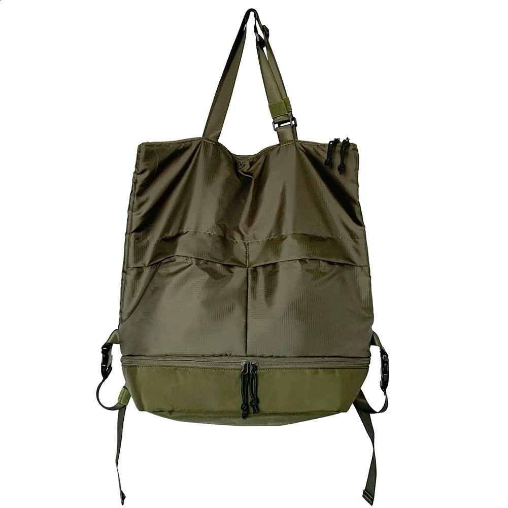 Unisex backpack large capacity student nylon waterproof womens fashionable portable school 240813