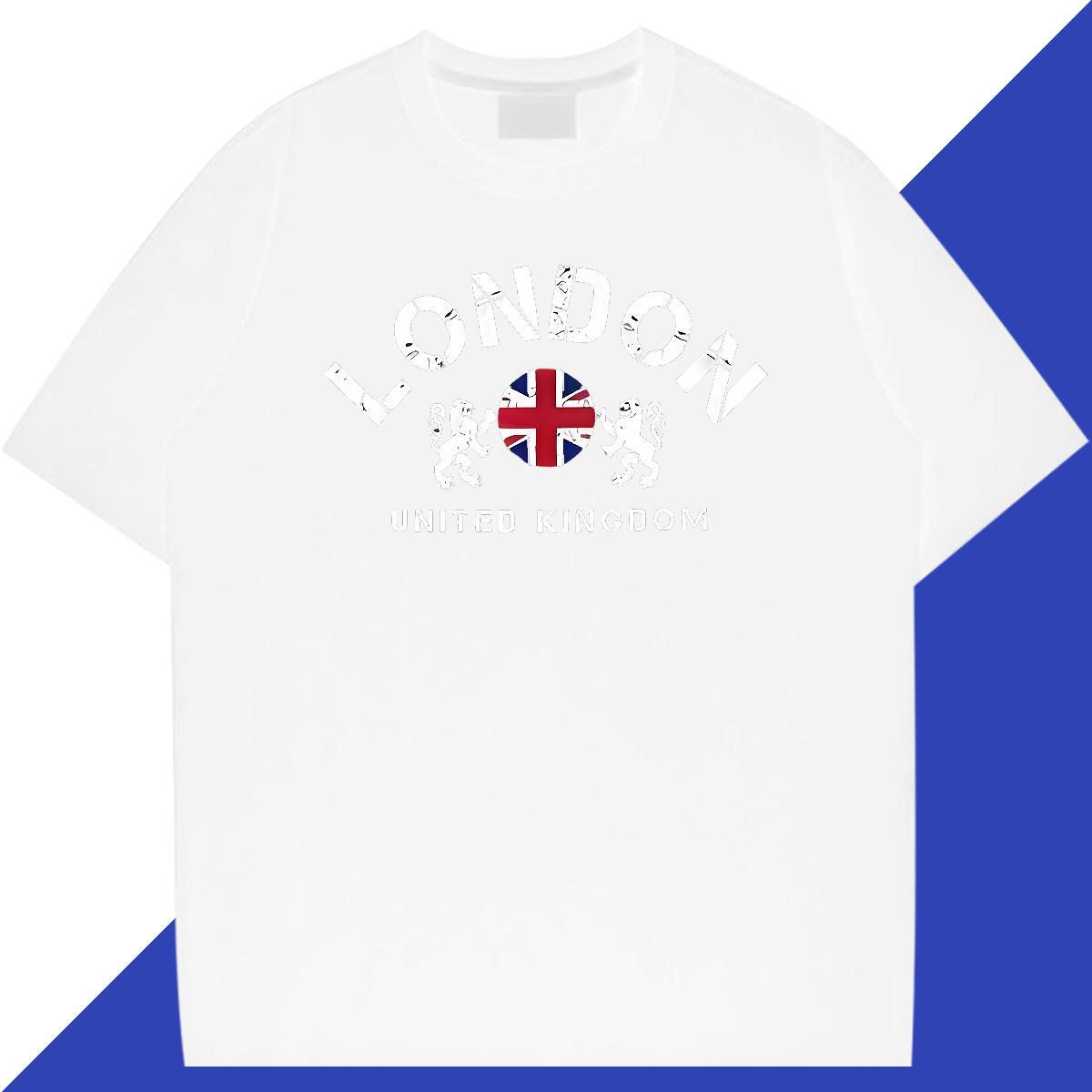 Popular Tshirt for Man Woman Daily Wear 230g 100% Cotton Custom Print Plus Size Breathable Crew Neck letter Mens T Shirts Fashion Tops Shirt