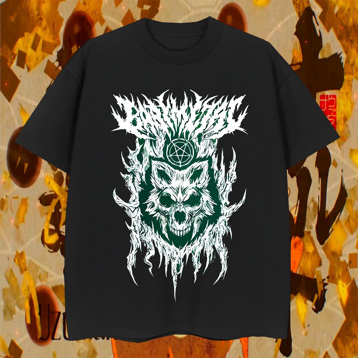 Unisex T-Shirts for Men wolf Breathable Outdoor Customized Print 230g Pure Cotton Couples T Shirts Designer Fashion Tops Tees