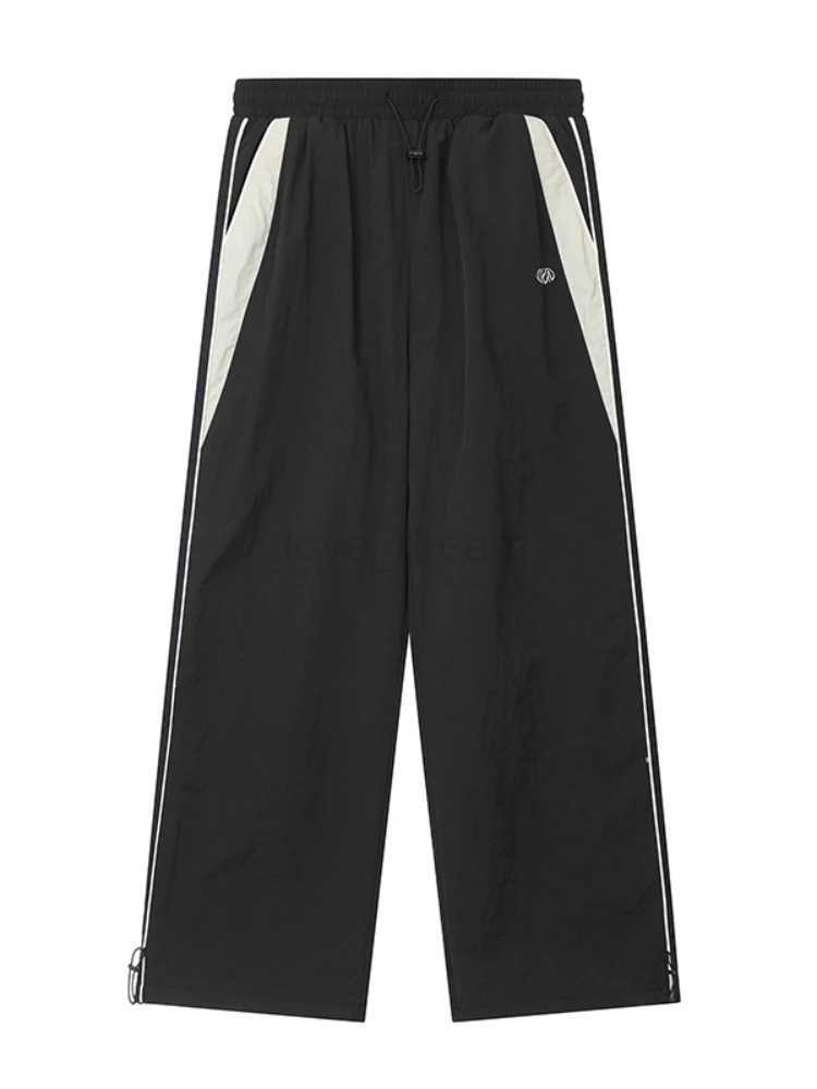 Y2K Men Streetwear Chic Cargo Korean Harajuku Casual Parachute Tech Pants for Women Sweatpants Wide Leg Joggers Trousers ClothesXJ240813