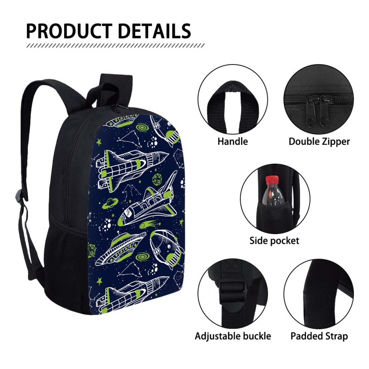 Slim Study Laptops Backpack for Men and Women Lightweight Large Capacity Student Bag for School Travel Business Daily Use Bookbag Portable Backpack fo