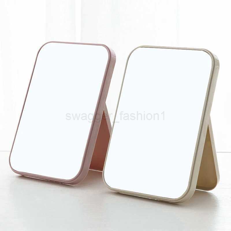 Makeup Mirror Desktop Portable Vanity Mirror High Definition Folding Makeup Mirror Portable Desktop Vanity Mirror SquareXJ240813