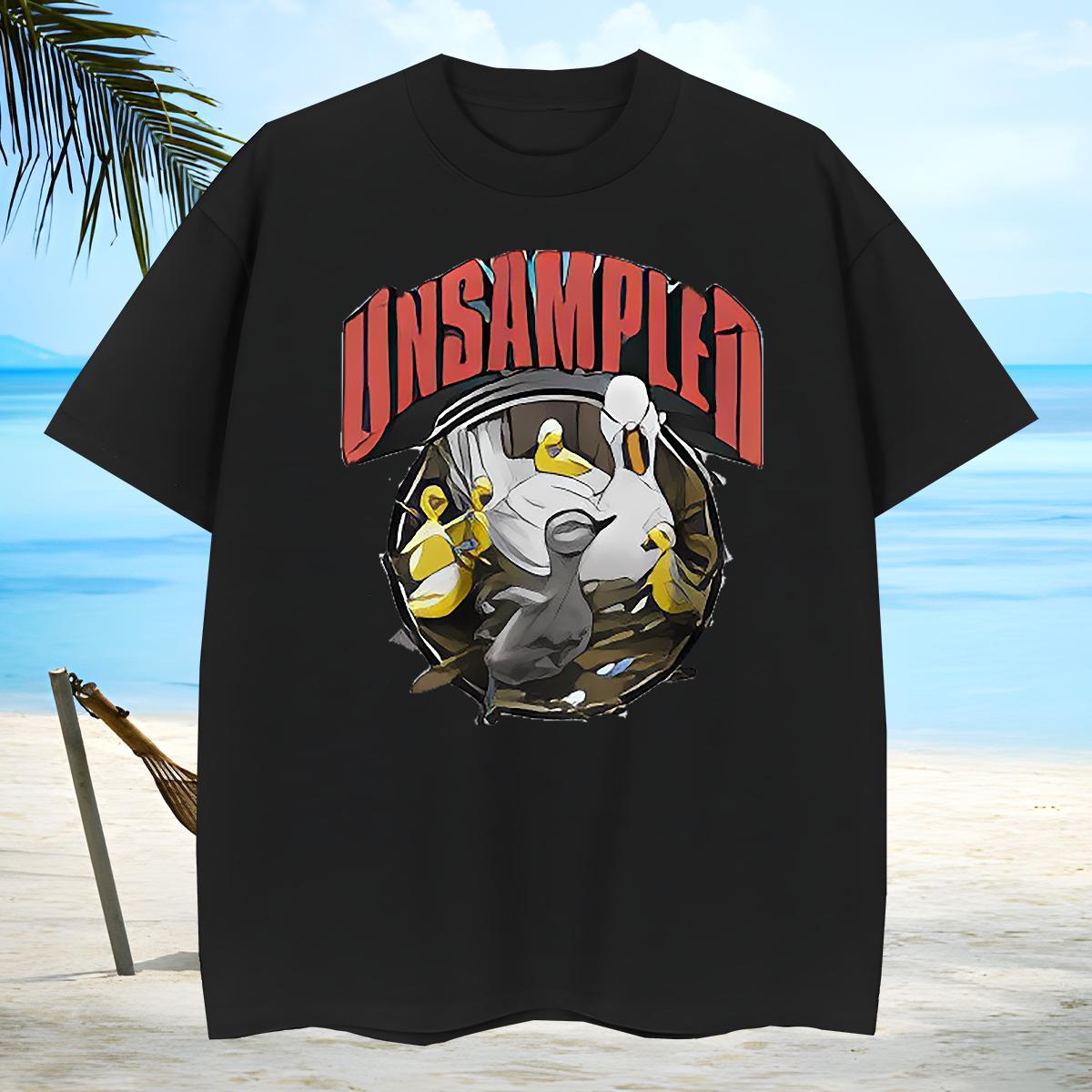 Loose T shirt duck O-Neck Short Sleeve Street Casual DIY Printed 230g 100% Cotton Tshirt for Man Woman Casual New Tees Shirts