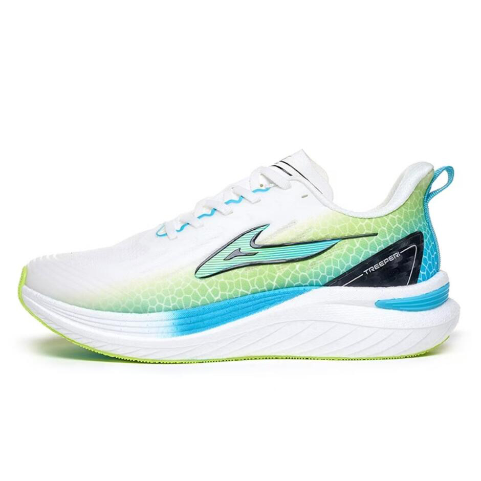TREEPERI Wave Maker carbon fibre Speed Running Shoes men white black blue designer shoes women peach green yellow sports sneakers mens womens athletic