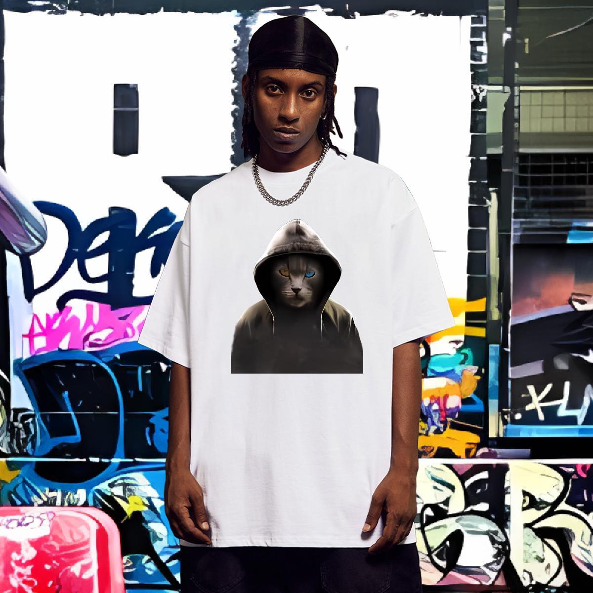 Unisex T-Shirts cute Breathable Crew Neck Hip Hop DIY Printed 230g 100% Cotton Mens Tshirts Designer Fashion Wear