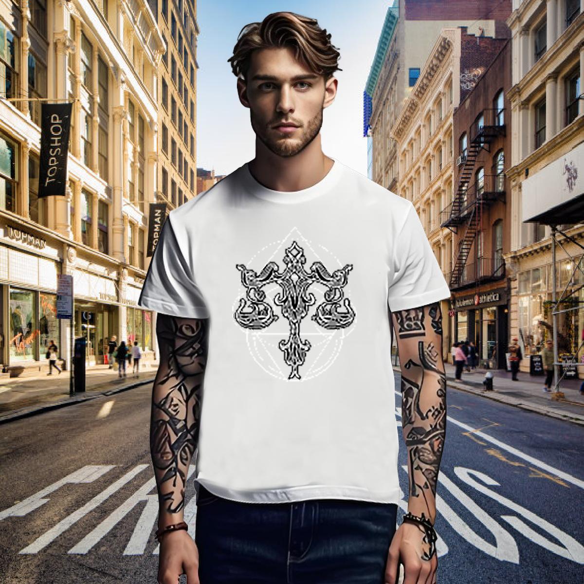 Man T Shirts 100% Cotton 230g painting Street Pure Cotton Custom Print Oversized Tshirt for Man Woman Customized Soft Clothes