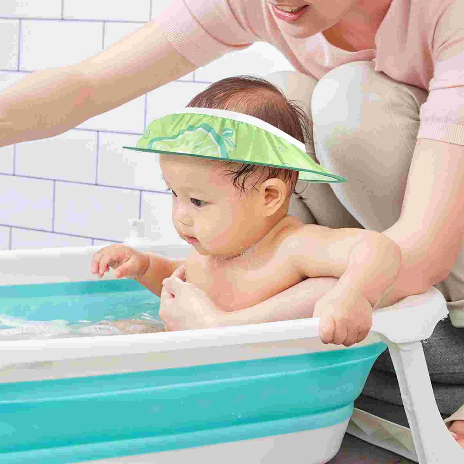Baby shampoo cap shower cap Pp cute and practical childrens capW240717