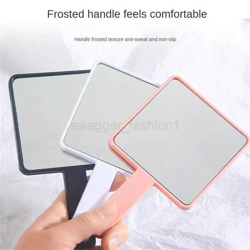 Simple Handle Mirror Female Portable Makeup Mirror High-value Hand-held High-definition Makeup Special Size Mirror Beauty ToolsXJ240813
