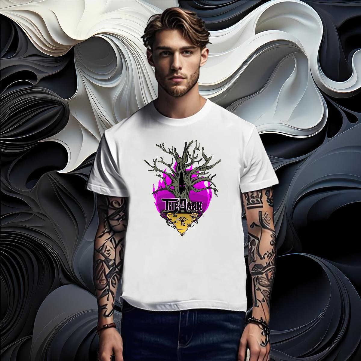 T shirt 230g Pure Cotton tree Home Outdoor Breathable Short Sleeve DIY Printed Tshirt for Man Woman Free Shipping Comfortable Tshirts