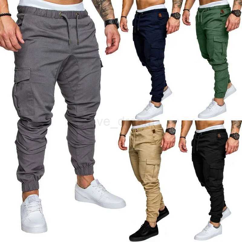 Cargo Pants Trousers For Men Clothes Mens Casual Jogger ManXJ240813