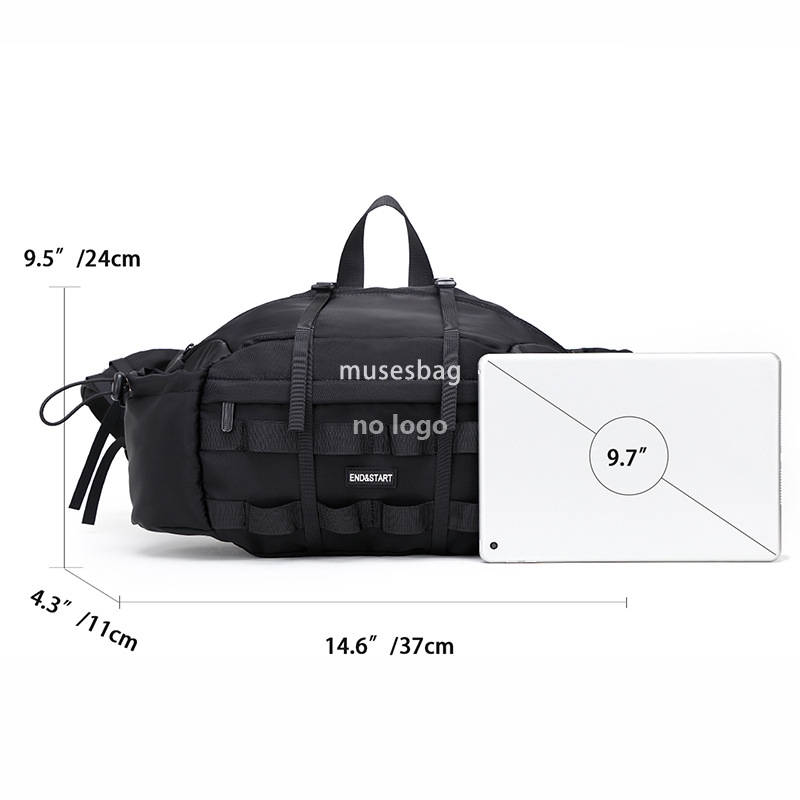 Sports backpack shoulder bag crossbody Men's messenger bag Work bag Crossbody bag Large capacity chest bag Japanese