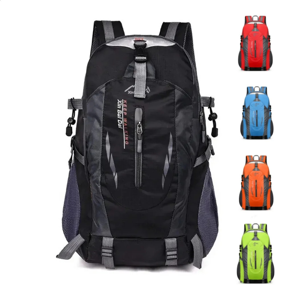 Outdoor travel backpack large capacity fashionable mens climbing classic sports 240813