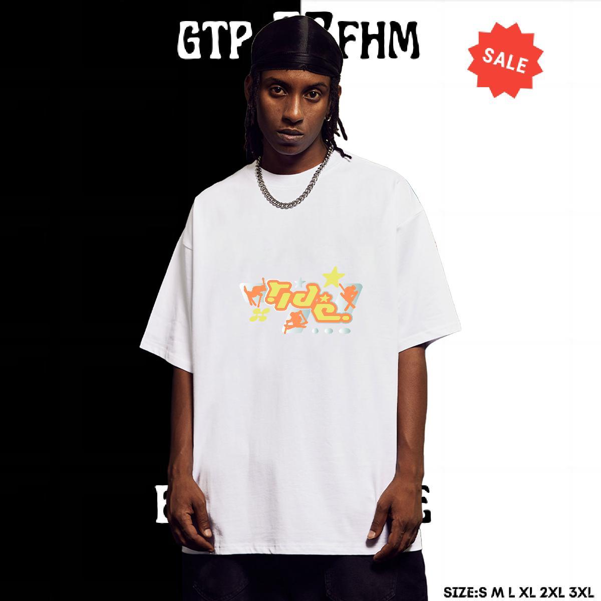 Free Shipping Couples T Shirts Anime Printing Street 230g Pure Cotton Customized Print Breathable Short Sleeve letter T Shirts Men Designer Fashion To
