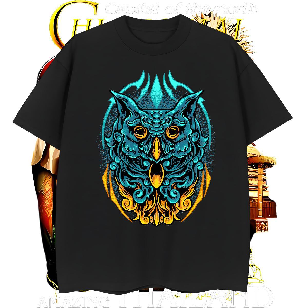 Designer T shirt eagle Pure Cotton Summer Casual Custom Big Size 100% Cotton 230g Tshirt for Man Woman Customized Tops
