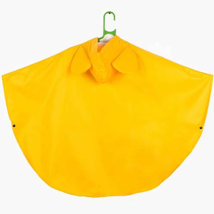 Children Raincoat Cartoon Cute Portable Kids Children Rain Ponchos Reusable Hooded Raincoat Rainwear with Storage Bag S M L Y240810