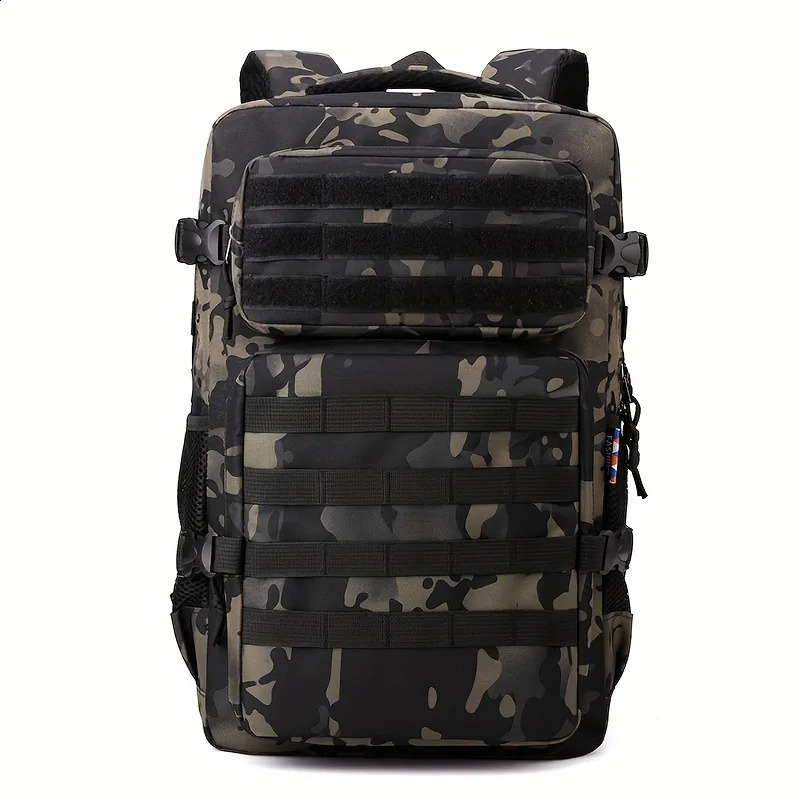 1 mens camouflage backpack hiking and camping large capacity multilayer outdoor sports 240813
