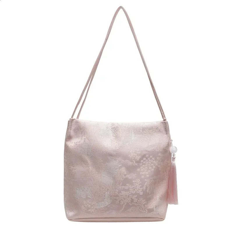 Casual Interior Comparison Shoulder Bag Large Capacity High Quality Womens Magnetic Buckle Canvas Handbag 240813