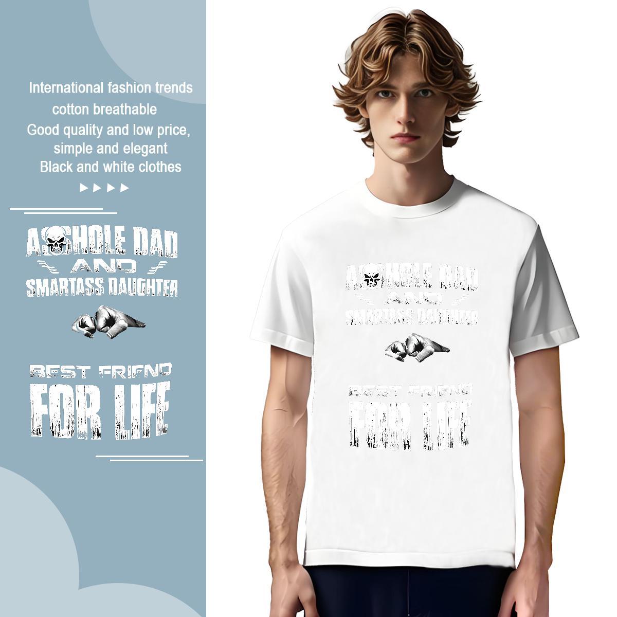 Loose letter Mens T Shirts Street wear Hip Hop Men Clothes T-Shirt 230g Cotton Designer O-Neck Short Sleeve DIY Printed Tshirts