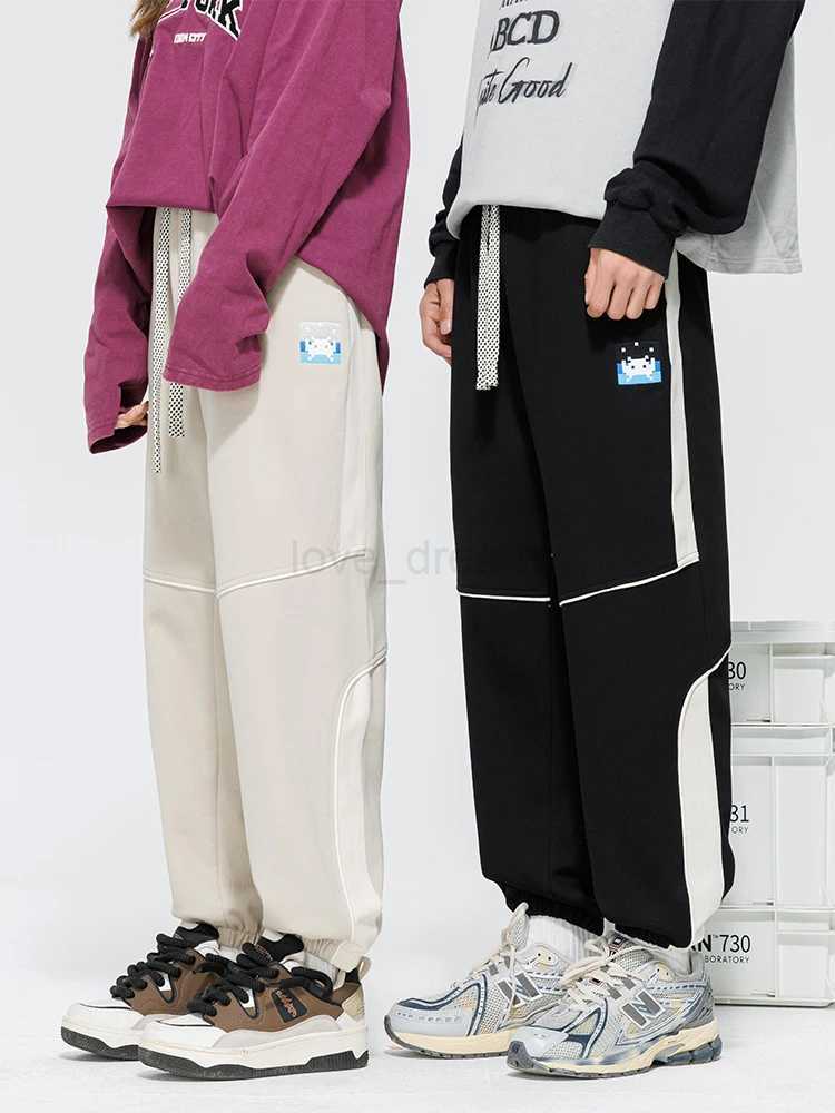 Spring Autumn Sweatpants Men/Women Unisex Couples Cotton Joggers Casual Baggy Pants Loose Sports Harem Trousers Plus Size 8XLXJ240813