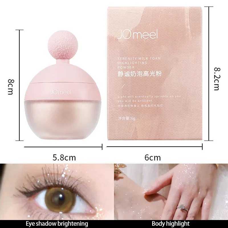 Micro Light Makeup Loose Set Powder Facial Body Shining Diamond Moonlight White Loose High Gloss Fairy Powder Bright High Gloss W240812