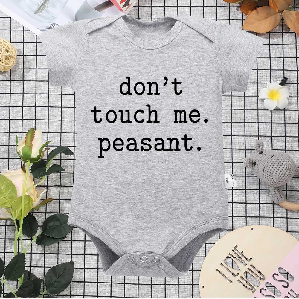 Interesting baby clothing hardcover and minimalist baby boy and girl clothing cotton multi-color round neck newborn tight fitting clothes W240812