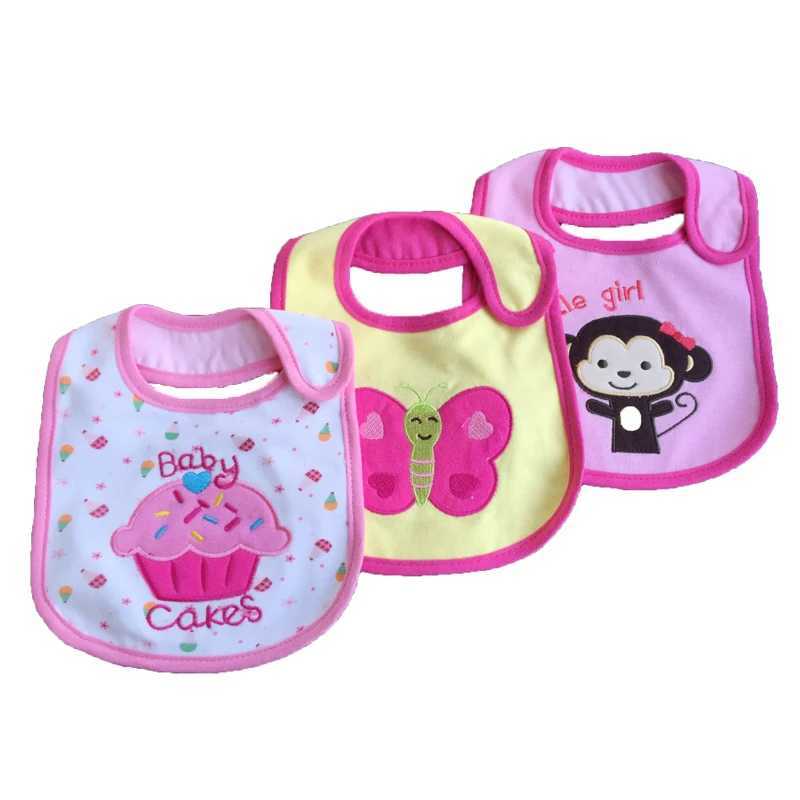 Bibs Burp Cloths 6pcs/Mixed Sales Cotton Baby Waterproof Infant Bibs(Send By Boys or Girls) Ftrk0010L4812