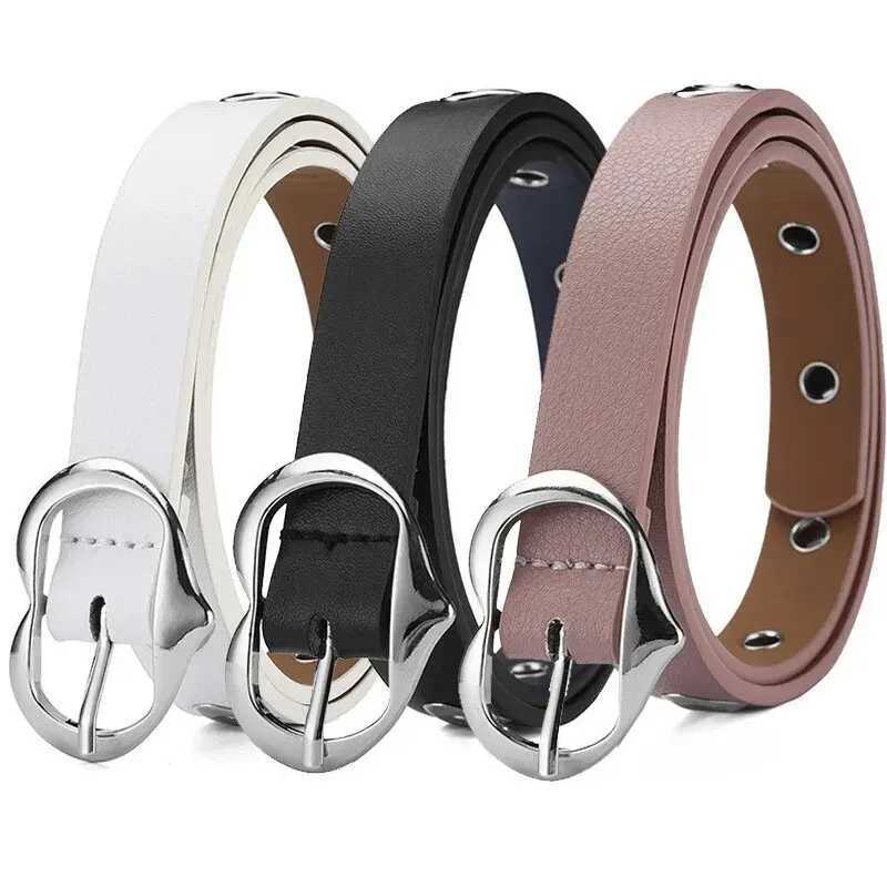 Children with fashionable heart-shaped buckle girls with thin straps cute boys with PU straps school supplies teenagers with straps W240807