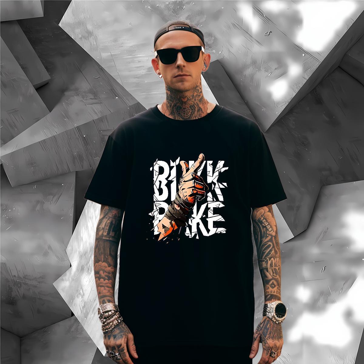 High Quality hands Man T Shirts Street wear Hip Hop Tshirts 230g Cotton DIY Customized Breathable Short Sleeve Custom Print Oversized Tops Tees