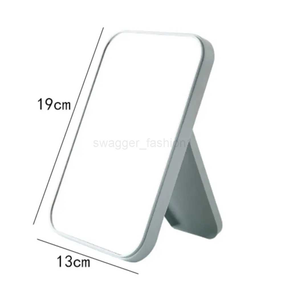 High Definition Foldable Mirror Accessories Portable Candy Color Makeup Mirror Large Light Weight Desktop Vanity MirrorXJ240813