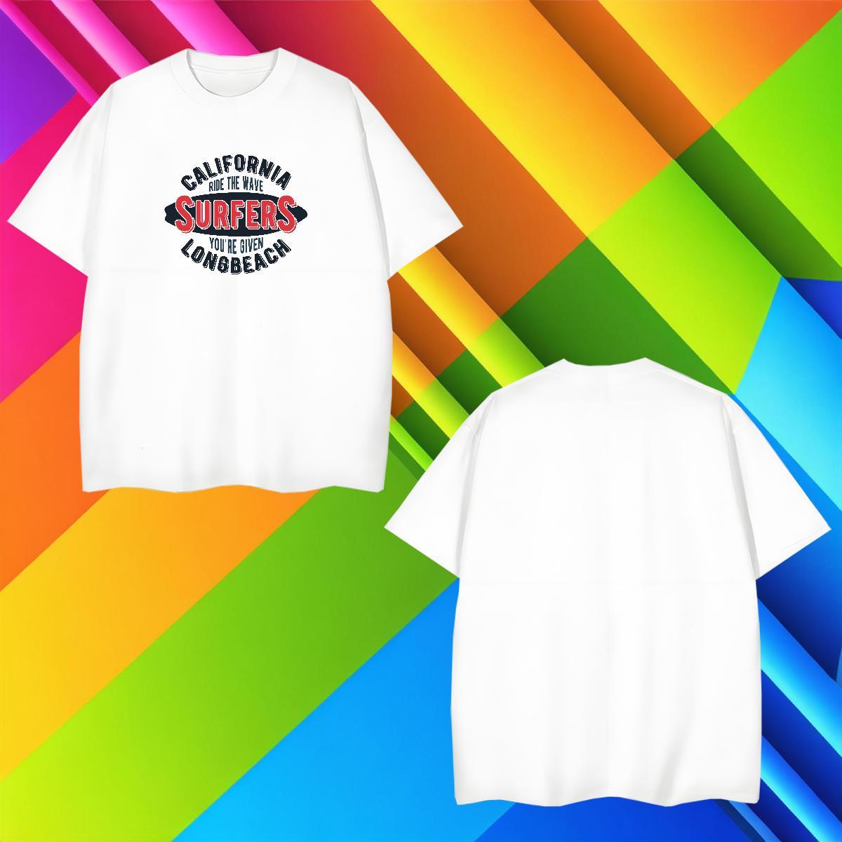 Designer letter Men T Shirts Street Men Tees 230g 100% Cotton 2024 New Breathable Short Sleeve Black White Tshirts